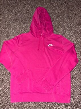 Pink nike woman’s hoodie